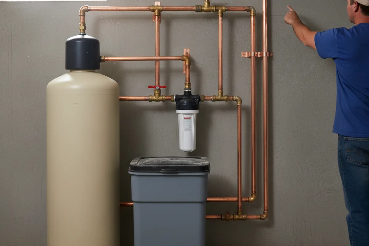 Whole-house water treatment system installed in Ringoes